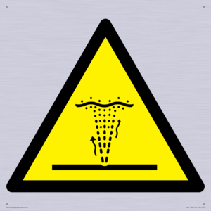 W515 Warning: Geyser (water/air) water jet